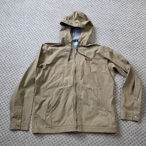 Columbia canvas hooded jacket
